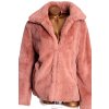 Dámská růžová kožíšková bunda / TU / XXXXL (50/52) / UK 22 / ANGLIE