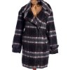 Dámský černo-hnědo-bílo-šedý kostkovaný kabátek / NEXT / XXXL (48/50) / UK 20  / ANGLIE