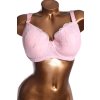 Dámská světle růžová krajkovaná podprsenka / GEORGE / 42D / ANGLIE
