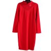 Dámské společenské červené šaty  / MOON  / XXL (44/46) / UK 16/18 / ANGLIE