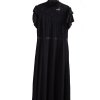 Dámské černé šaty s krajkou / MIUSOL / (46/48) / UK 18/20 / ANGLIE