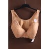 Dámská béžová krajková podprsenka / košíček 95E / ANGLIE