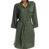 Dámské zelené košilové šaty / F&F/ XXXL (50) / UK 22  / ANGLIE