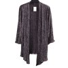 Dámský černý třpytivý  přehoz  / BM / XXXL (48) / UK 20  / ANGLIE