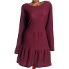 Dámské vínové šaty  / NEW LOOK / XXXXL (54) /  UK 26 / ANGLIE