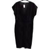 Dámské černé třpytivé semišové šaty  / QUIZ /  XXXL (48/50) / UK 20/22 / ANGLIE