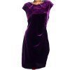 Dámské značkové  fialové semišové šaty PC - 1300,-/BILLIE BLOSSOM /  XXXL (48) / UK 20 /  / ANGLIE