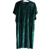 Dámské sametové smaragdové šaty / TU / XXXL (50) / UK 22 / ANGLIE