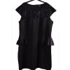 Dámské černé šaty s flitry  / KOKO  / XXXXL (54) / UK 26 / ANGLIE