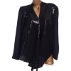 Dámské černé sako s flitry /  KALEIDOSCOPE / XXL (44/46) / UK 16 / ANGLIE
