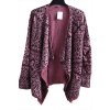 Dámské fialovo-černé sako-kardigan / STELLA ROSA /  XXL (46/48) / UK 18/20 / ANGLIE