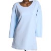 Dámská světle modrá halenka / GRACE / XXXXL (52) / UK 24 / ANGLIE