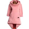 Dámské  růžové mikinové šaty / SWEETISSIMA / XXXL (42/44/46) / UK 16/18 / ANGLIE