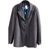 Dámské šedo-černé sako  /TAILORED FOR YOU/ XXXL (54 ) / UK 26 / ANGLIE
