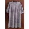 Dámské bílo-černé kárované šaty / George / XXXL (50) / ANGLIE