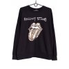 Dámská černá mikina / s potiskem / Rolling Stones / Reserved / XL (42) / ANGLIE