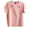 Dámská růžová elastická halenka / DESIGN - XXXL/XXXXL (50/52) / ANGLIE