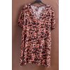 Dámské hnědo-černé šaty s leopardím vzorem / New Look / XXXL (50) / ANGLIE