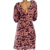 Dámské hnědo-černé šaty s leopardím vzorem / New Look / XXXL (50) / ANGLIE