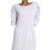 Dámské bílo-černé kostkované šaty / Simply Be  / XXXXL (54) / ANGLIE