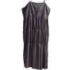 Dámské černé dlouhé šaty / BooHoo / XXXXL (54) / ANGLIE