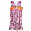 Dámské barevné vzorované šaty / KUSHI / XXXL / (50) / ANGLIE