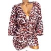 Dámská béžovo-hnědo-černá halenka s leopardím vzorem / Simply Be - XXXL (48) / ANGLIE