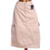 Dámská béžová džínová sukně / SIMPLY BE /  XXXXL (52) / UK 24 / ANGLIE