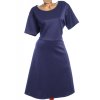 Dámské tmavě modré šaty / BE JEALOUS / XXXXL+ (58) / UK 30 / ANGLIE