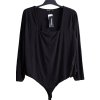 Dámské černé bodýčko / BOOHOO / XXXXL (54) / UK 26 / ANGLIE