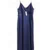 Dámské luxusní tmavě modré šaty s rozparkem / STYLE CHEAT / XXL (46) / UK 18 / ANGLIE