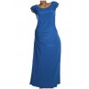 Dámské modré společenské šaty s flitry / KLASS / XXXL (48) / UK 20 / ANGLIE