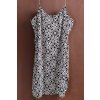 Dámské černo-bílé vzorované šaty / NEXT / XXXL (50) / UK 22 / ANGLIE