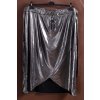 Dámská stříbrná sukně  / LIMITED COLLECTION / XXXXL (52) / UK 24 / ANGLIE