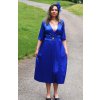 modré plisované šaty1