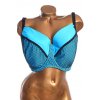 Dámská modro-černá podprsenka se síťkou / CURVY KATE / 90N / UK 40JJ / ANGLIE