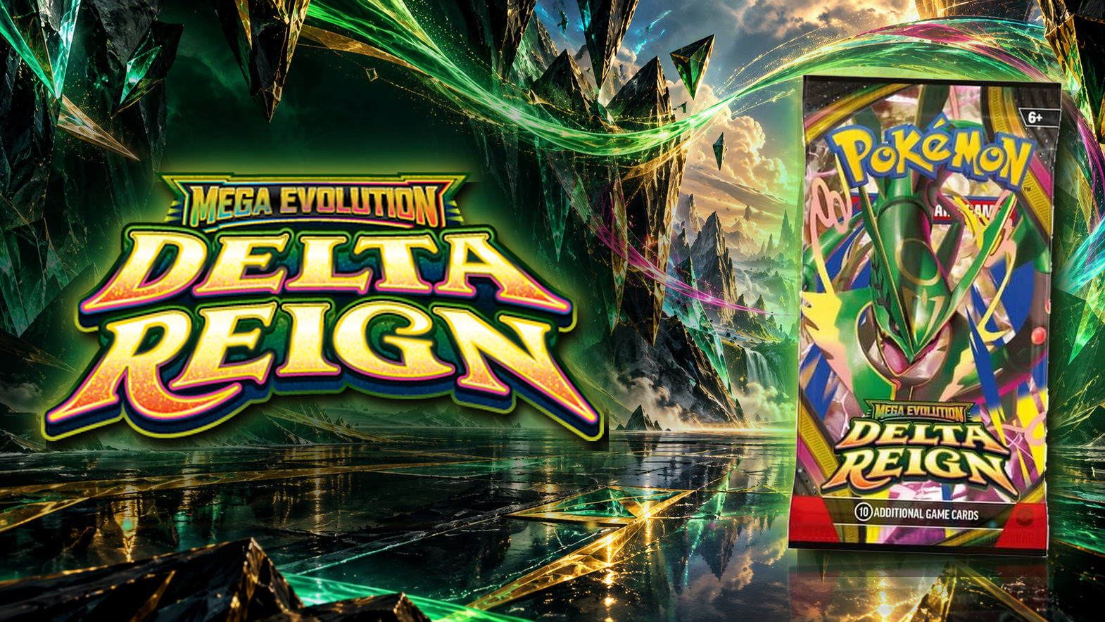 Pokémon Delta Reign: nejlepší karty, chase cards a datum vydání