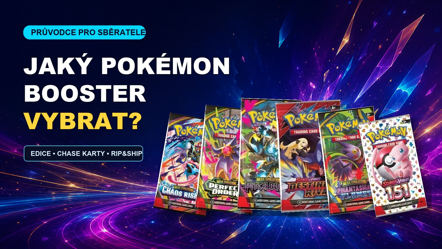 Jaký Pokémon booster koupit? Průvodce výběrem edice
