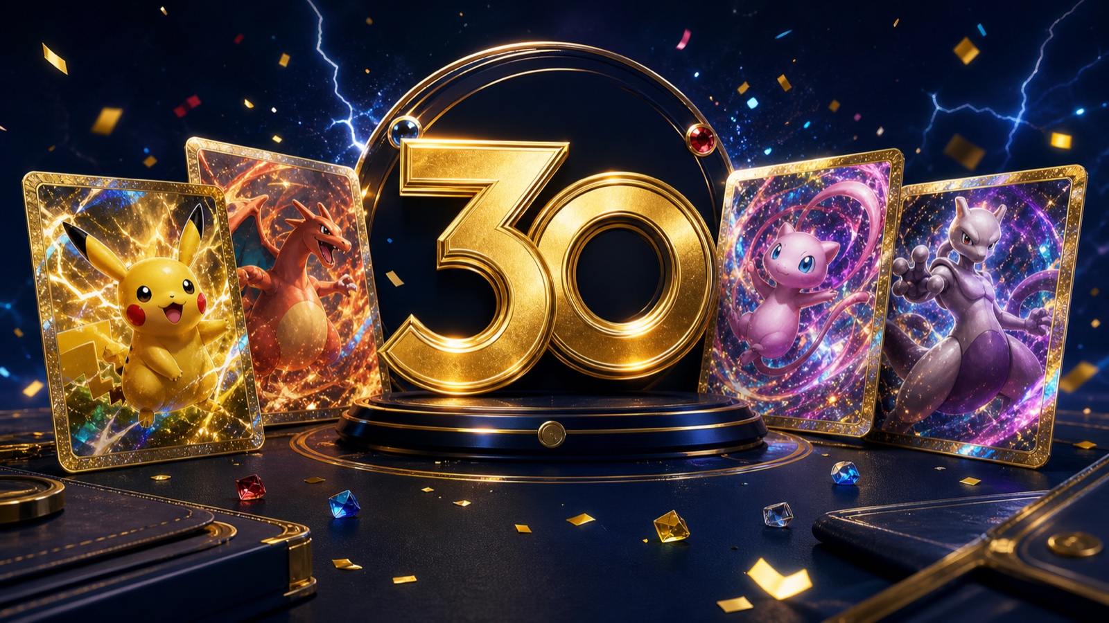 Pokémon TCG: 30th Celebration – odhalené karty, datum vydání a vše, co víme