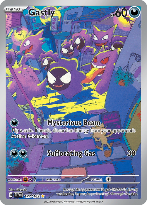 Gastly 177/162 Illustration Rare – Pokémon Temporal Forces