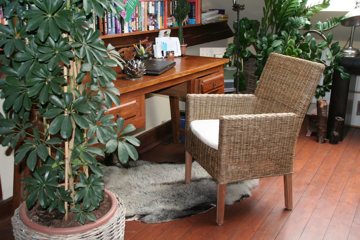 Ratanový nábytek je ozdobou moderního interiéru