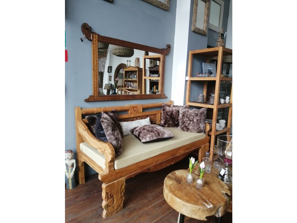 Teakové sofa antik Banku Bulung