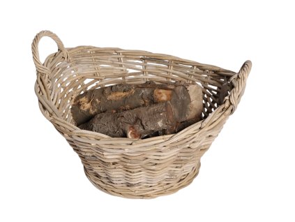 Ratanový koš GREY 56 x 50 x 30