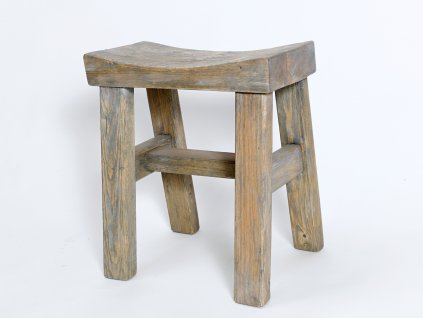 Masivní dřevěná stolička SMRK