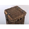 Ratanový prádelní koš WASMAND sarang hranatý malý