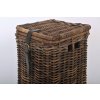 Ratanový prádelní koš WASMAND sarang hranatý malý