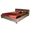 12915 manzelska postel dima 180x200 cerny ratan