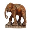 antique thai wood elephant 0169