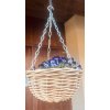 závěsný ratan květináč