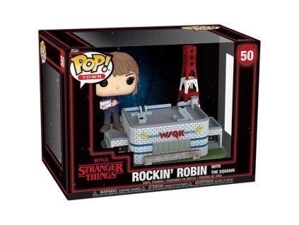 Funko POP! 50 Town: Stranger Things - Rockin’ Robin With The Squawk